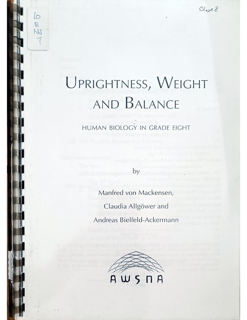 Uprightness, Weight And Balance