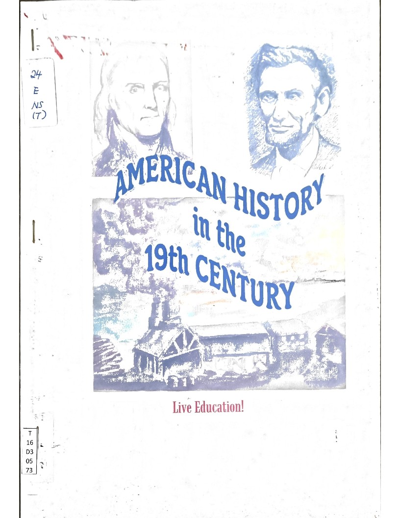 American History In The 19th Century