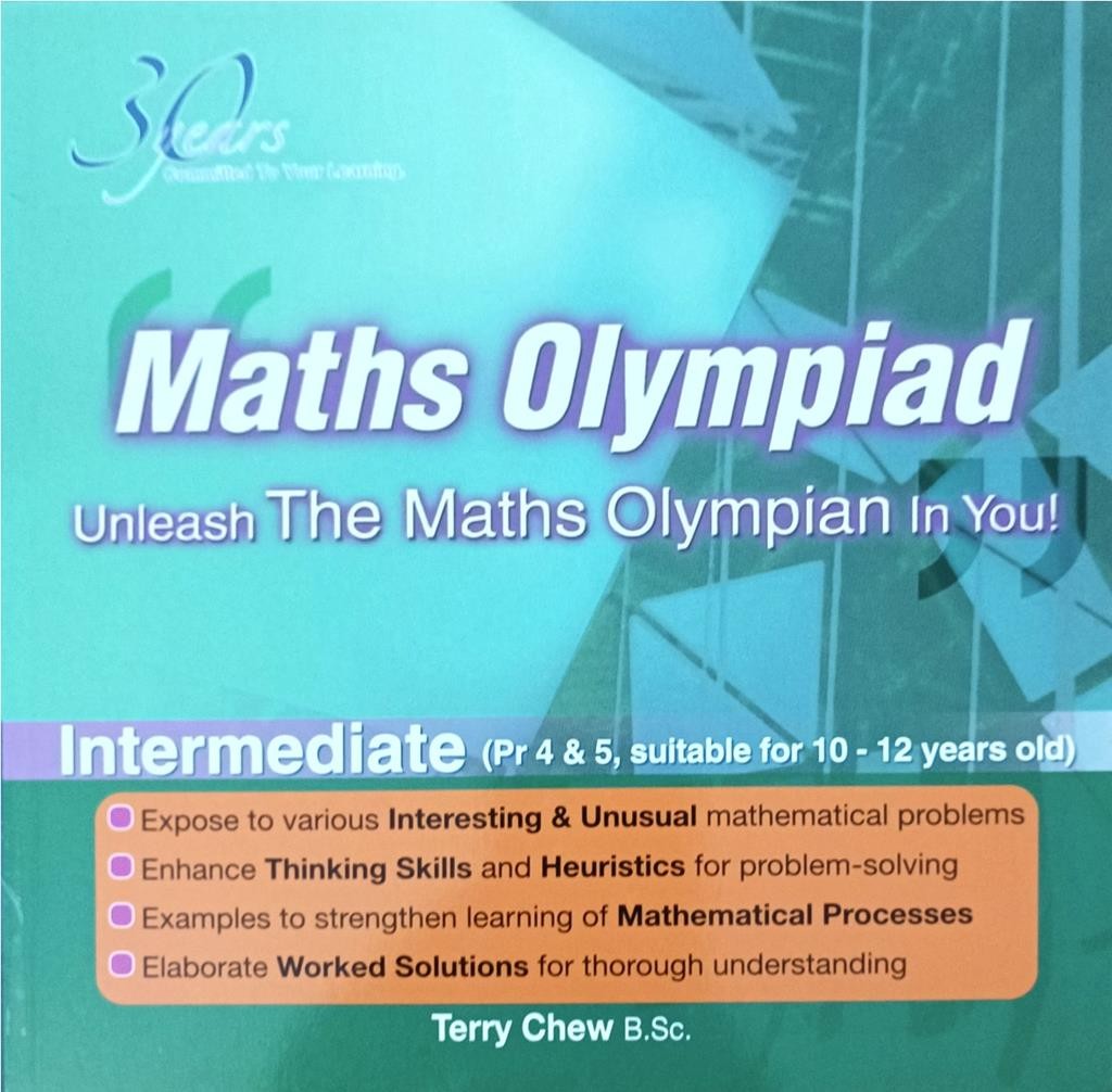 Maths Olympiad - Intermediate (Pr 4 & 5, 10 -12 years old)