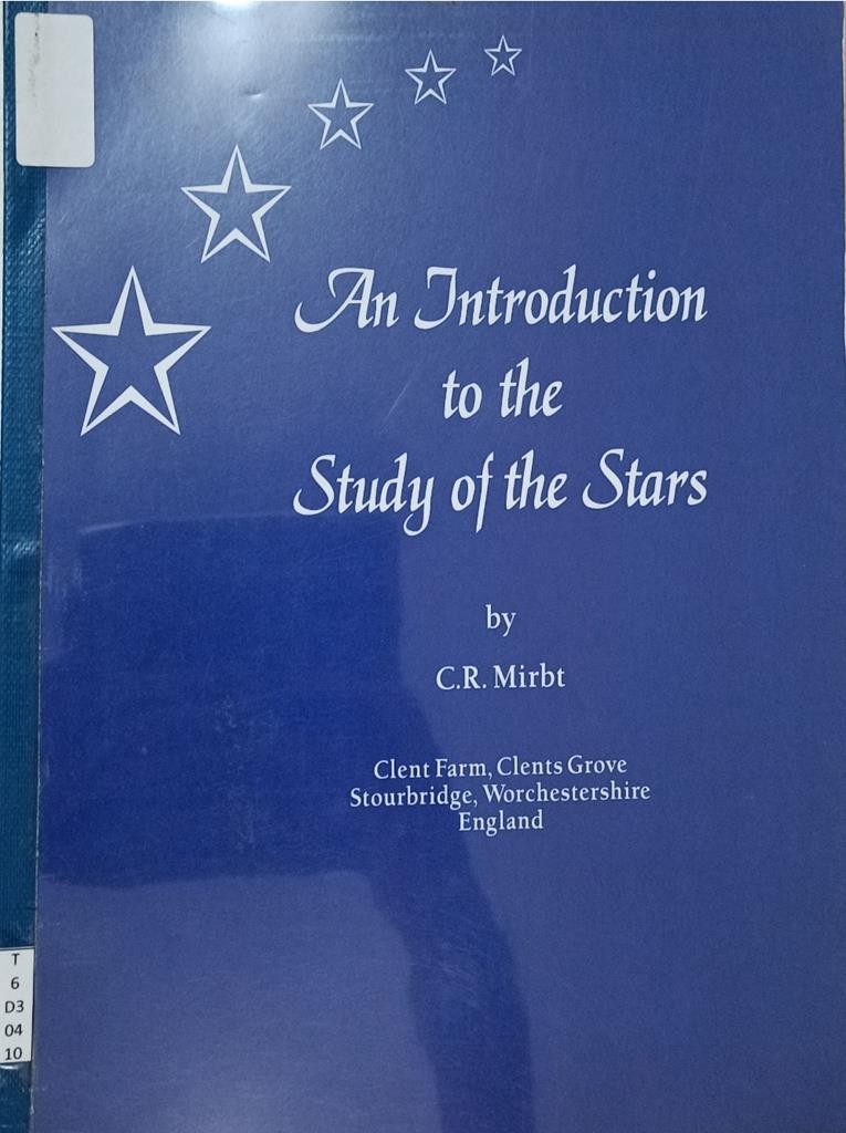 An Introduction to the Study of the Stars