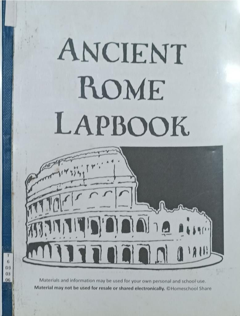 Ancient Rome Lapbook