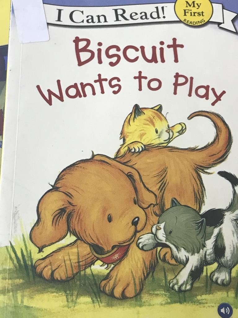 Biscuit Want To Play  (I Can Read)