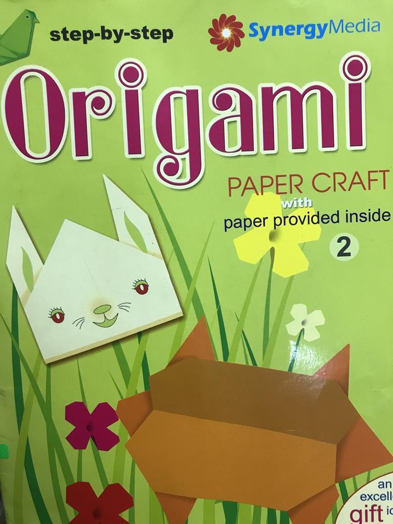 Step-By-Step Origami Paper Craft with paper provided inside 2