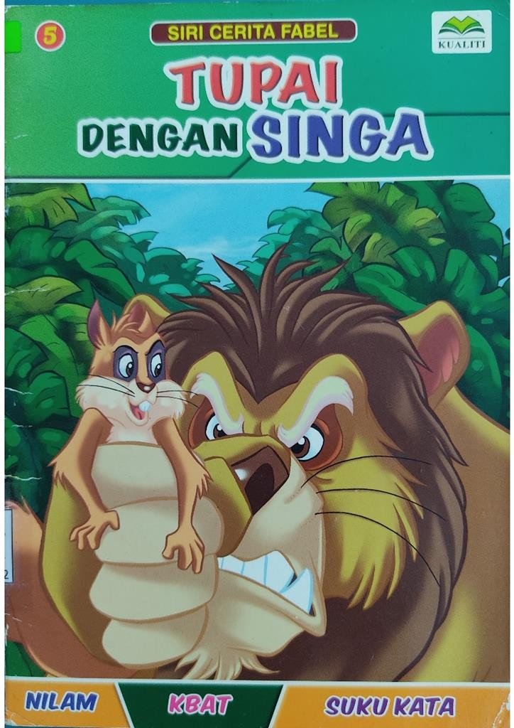 Tupai dengan Singa