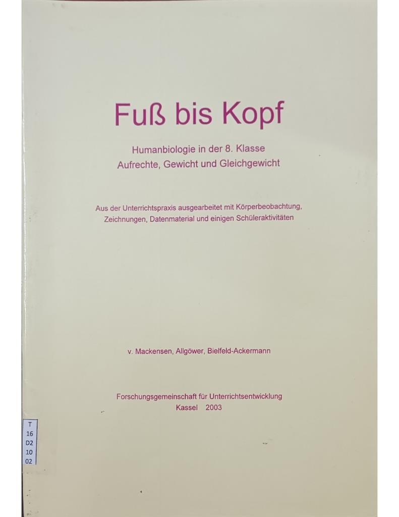 Fub bis Kopf