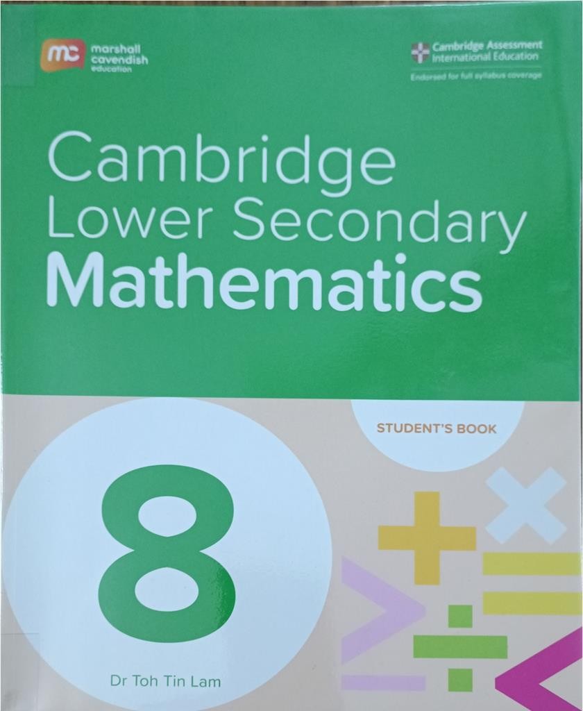 Cambridge Lower Secondary Mathematics - Student's  Book (Grade 8)