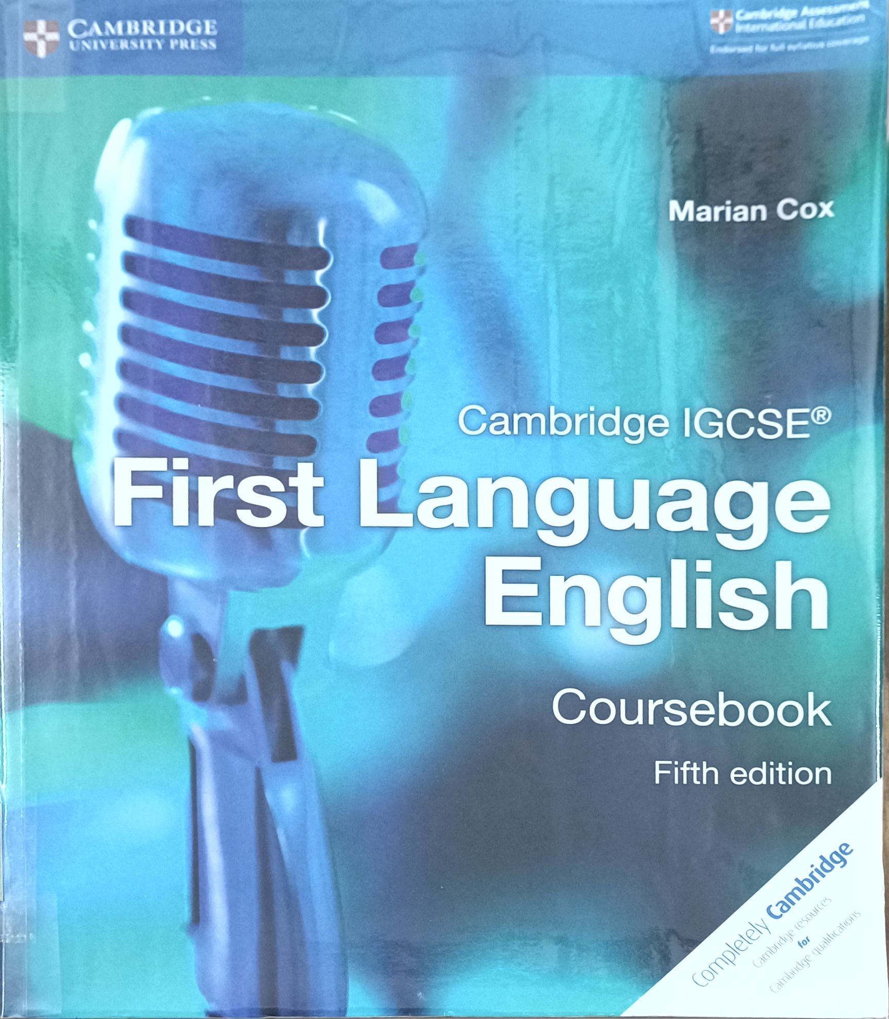 Cambridge IGCSE: First Language English (Coursebook Fifth edition)