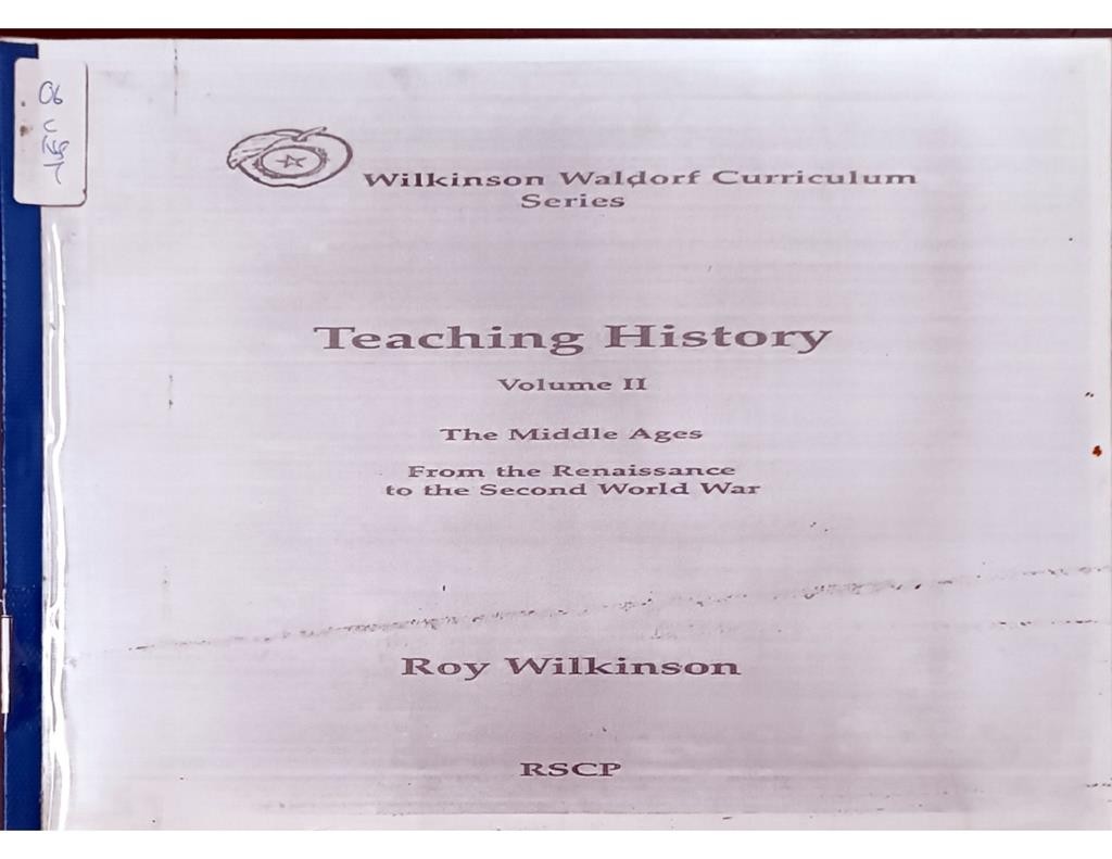 Teaching History Vol.II （The Middle Ages)