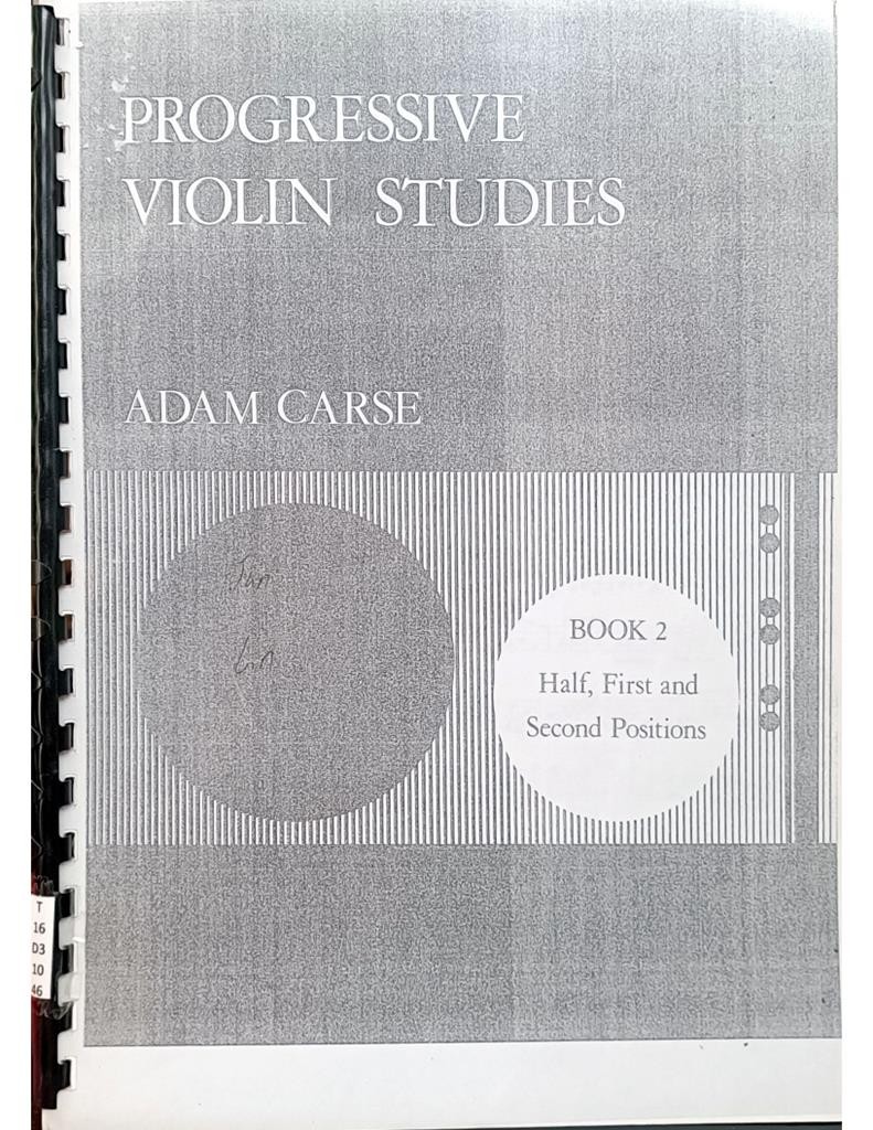 Progressive Violin Studies (Book 2) 