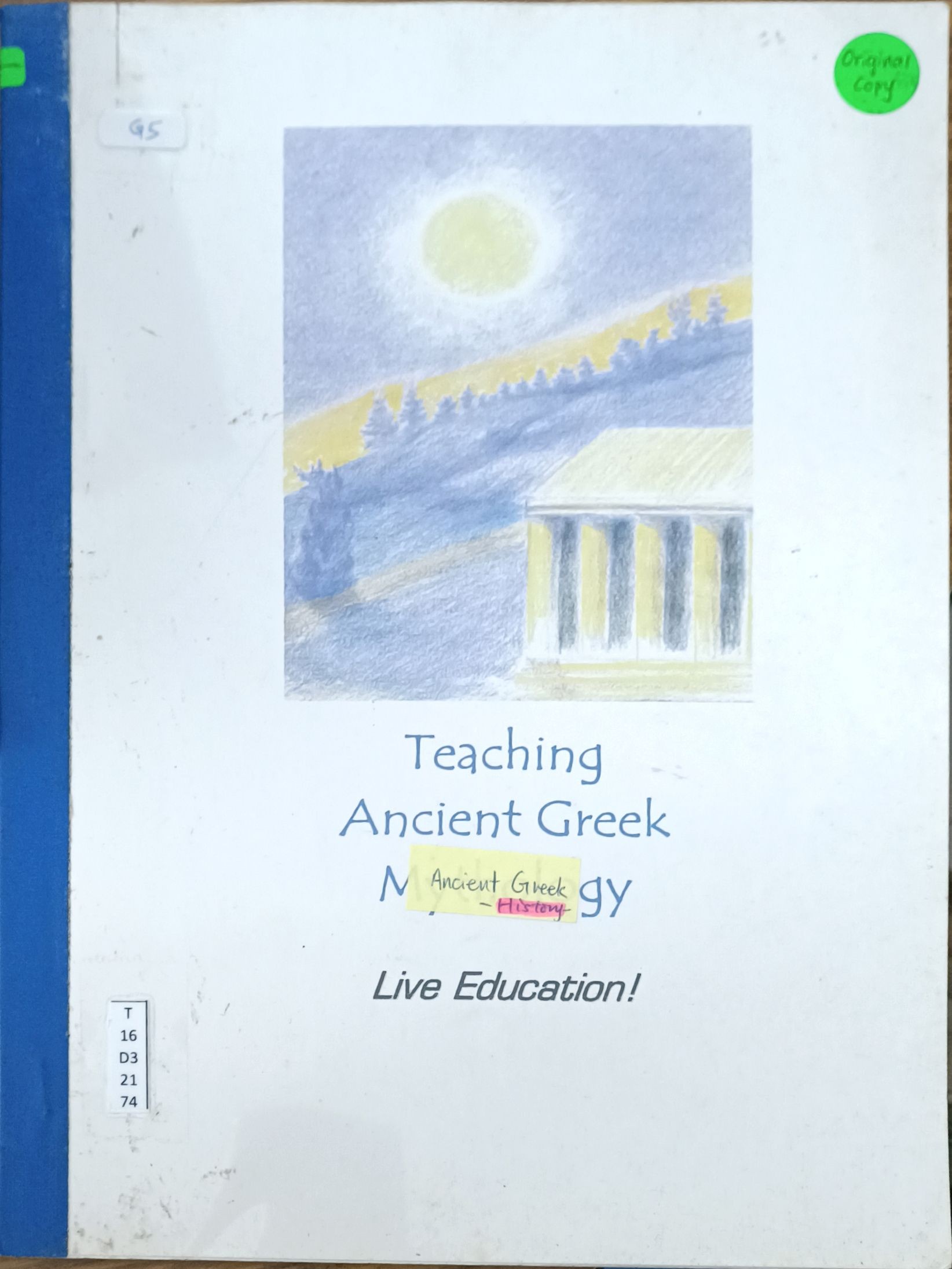 Teaching Ancient Greek Mythology