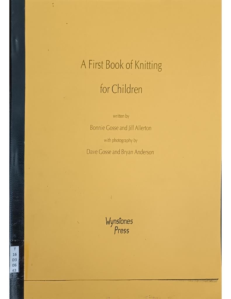 A First Book of Knitting for Children