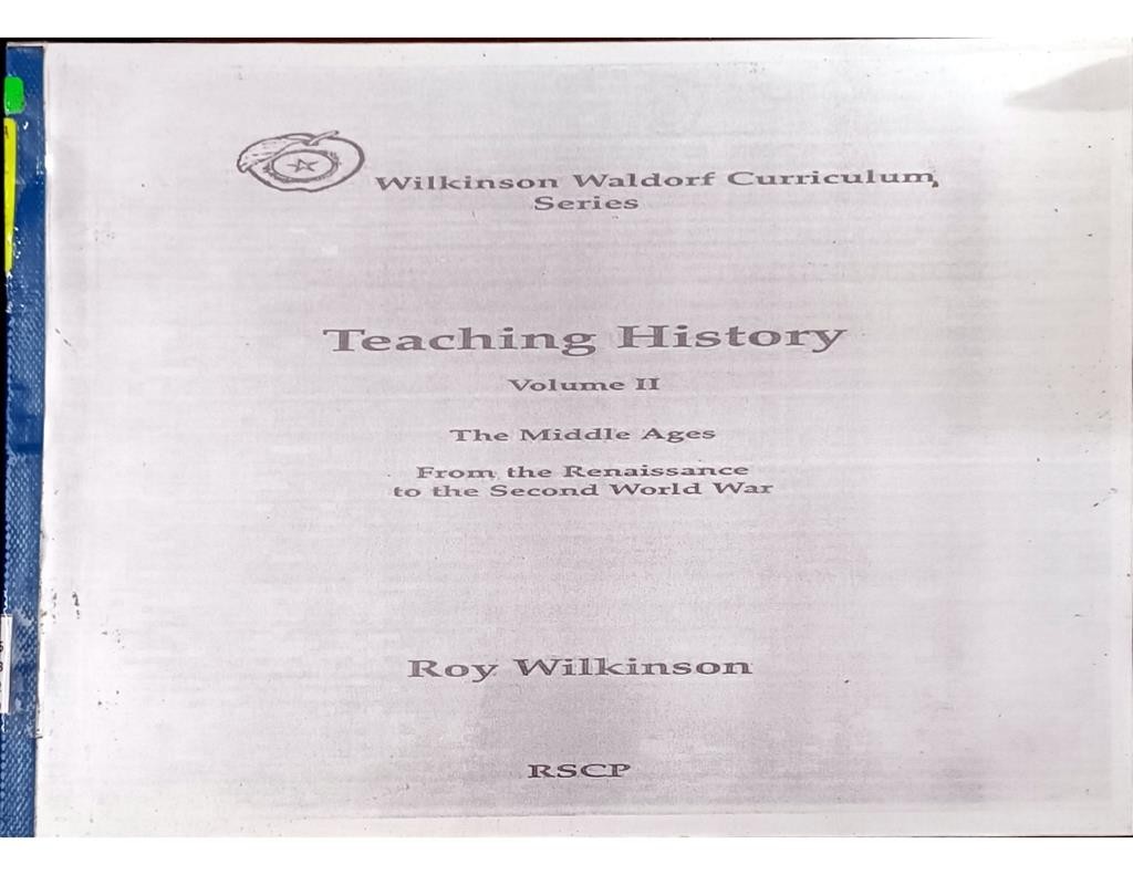 Teaching History Vol.II （The Middle Ages)