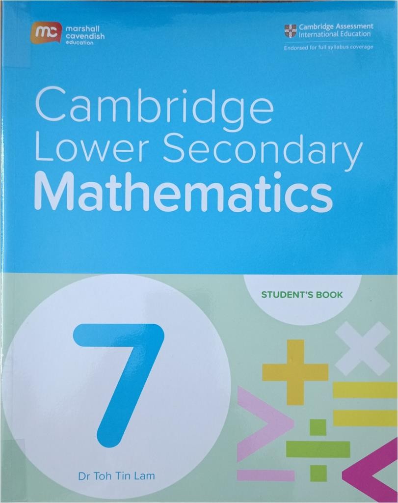 Cambridge Lower Secondary Mathematics - Student's Book (Grade 7)