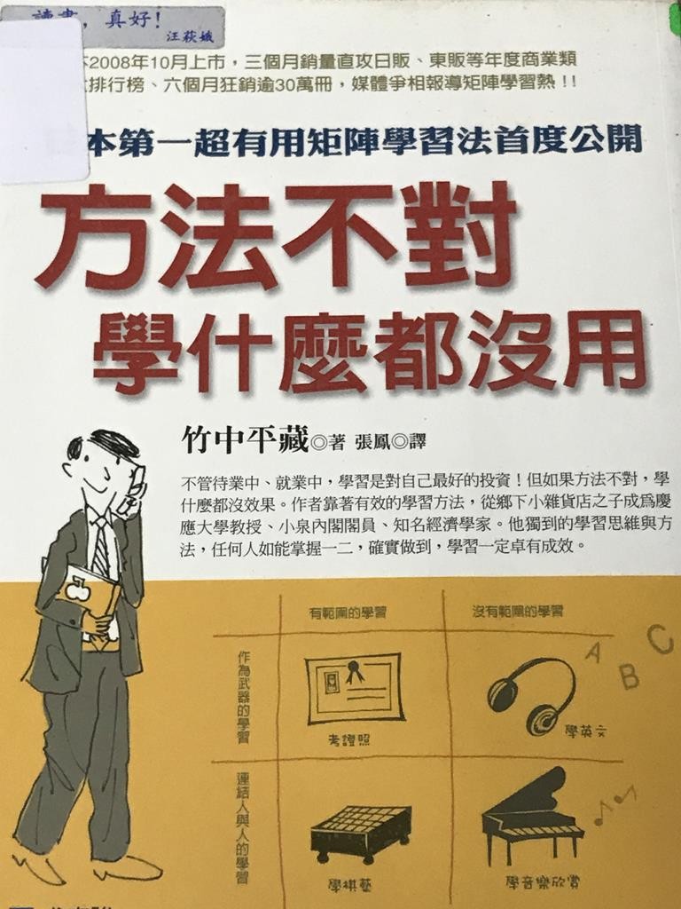 方法不对 学什么都没用