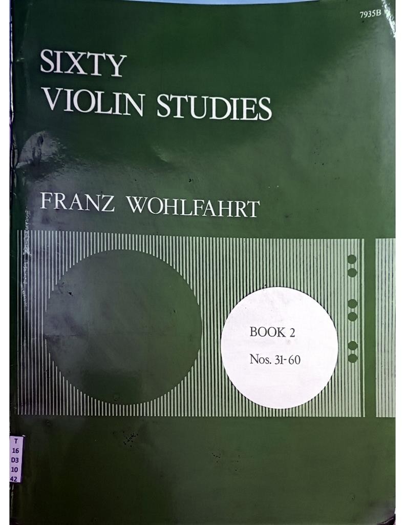 Sixty Violin Studies Book 2