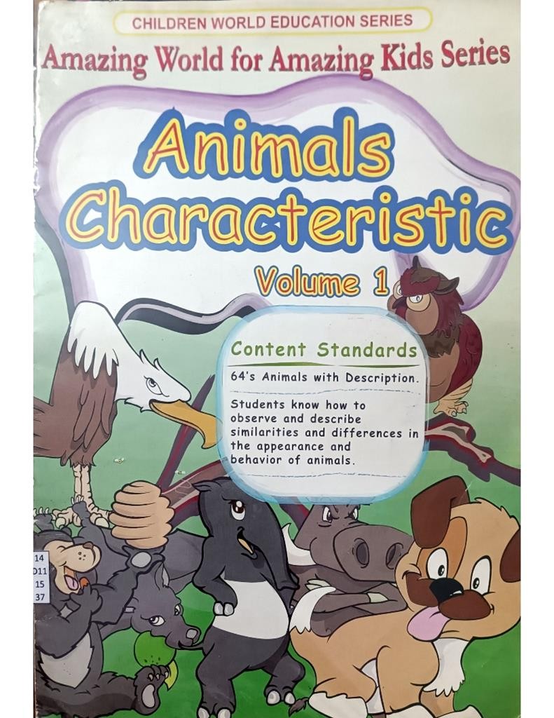 Animals Characteristic Vol.1