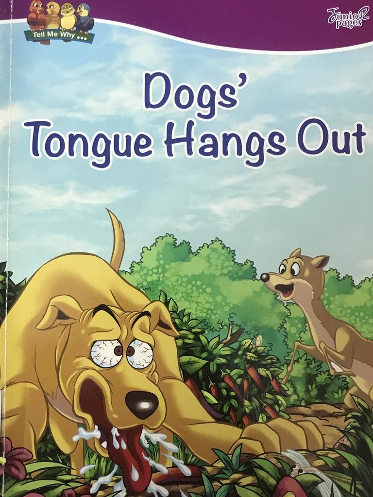 Dogs' Tongue Hangs Out