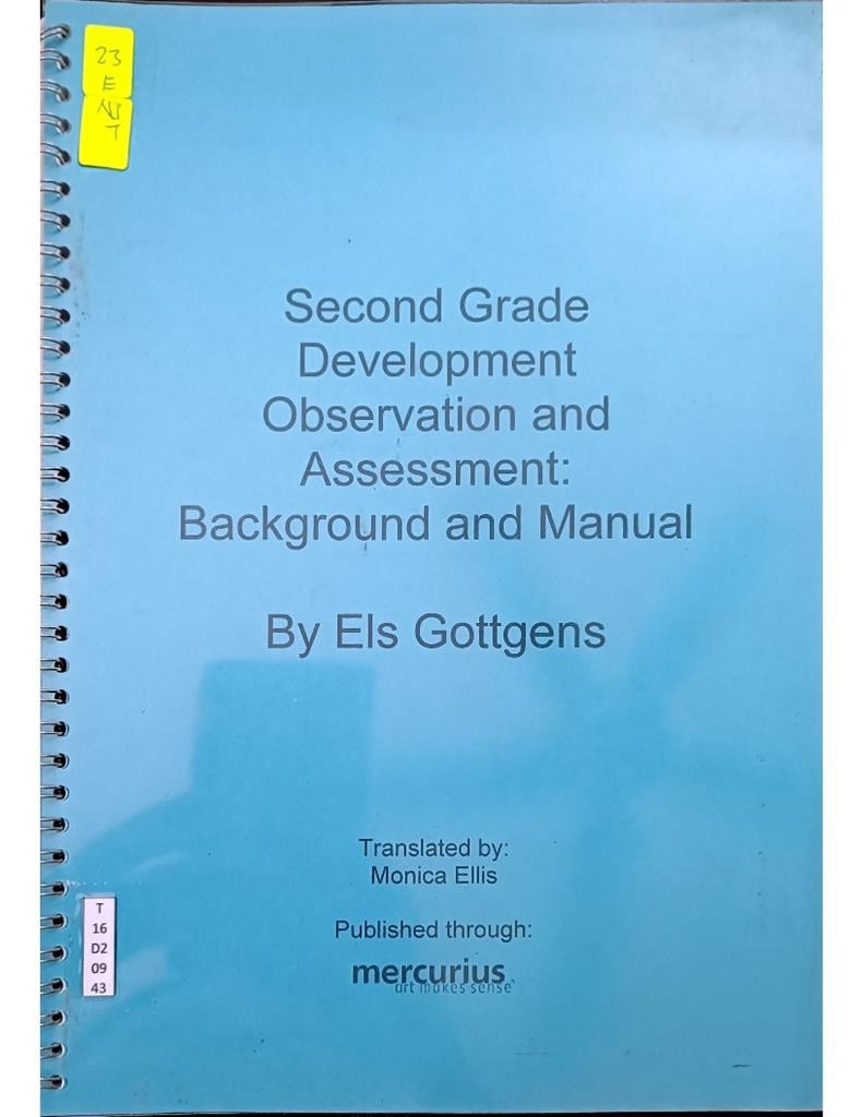 Second Grade Development Observation and Assessment: Background and Manual