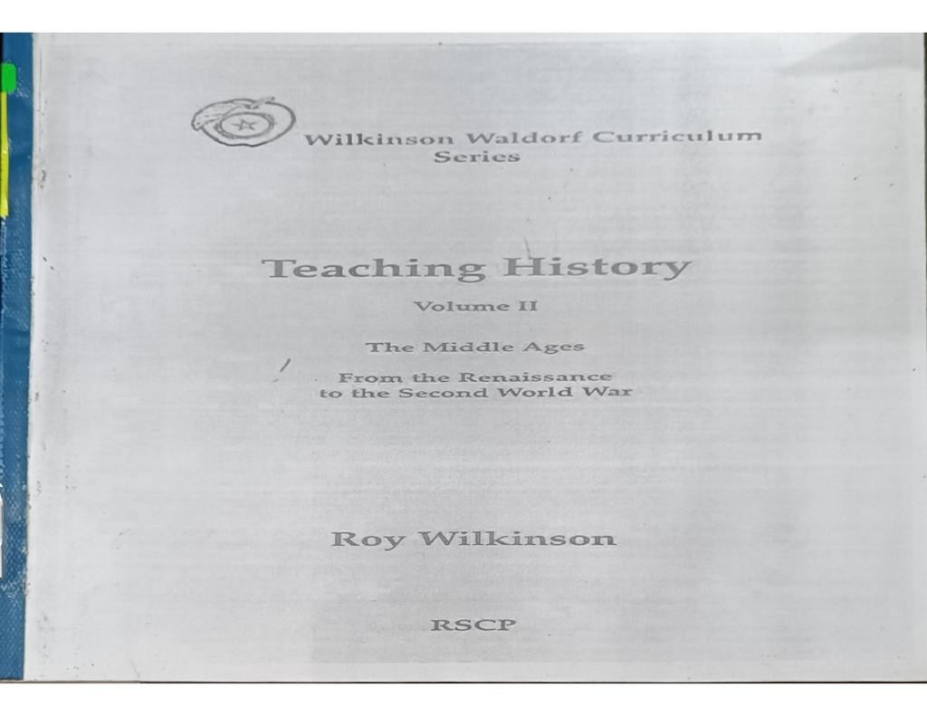 Teaching History Vol.II （The Middle Ages)