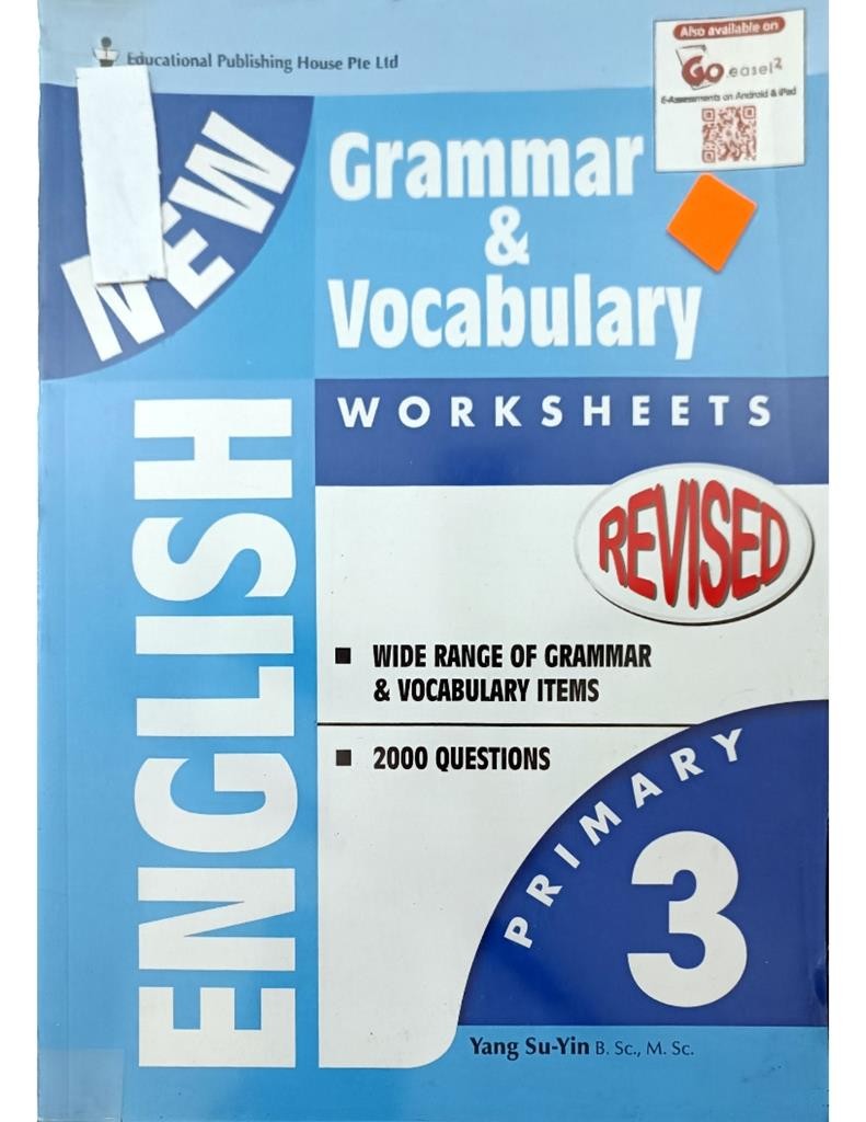 Grammar & Vocabulary Worksheets (Primary 3)