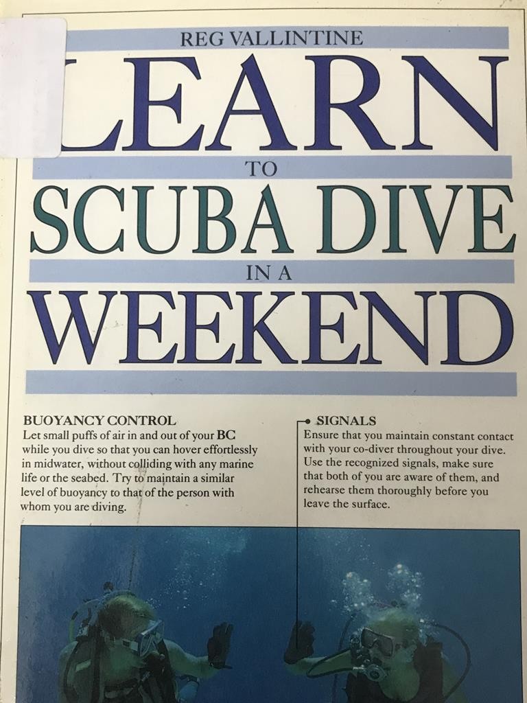 Learn To Scuba Dive In A Weekend