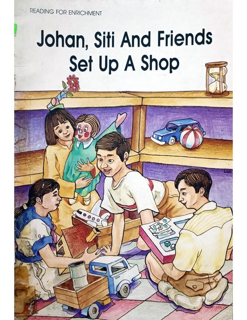 Johan, Siti And Friends Set Up A Shop