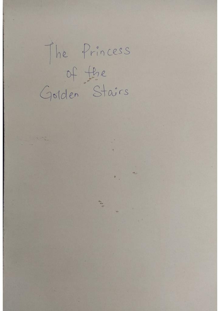 The Princess of the Golden Stairs