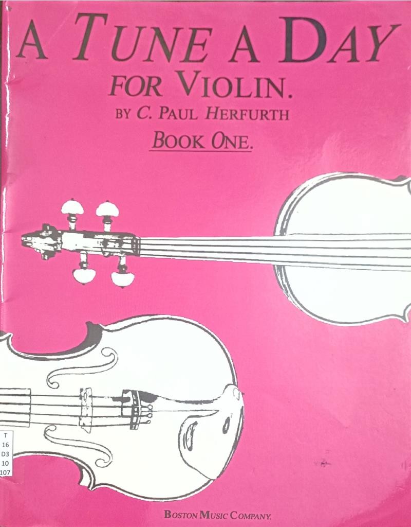 A Tune A Day For Violin (Book One)