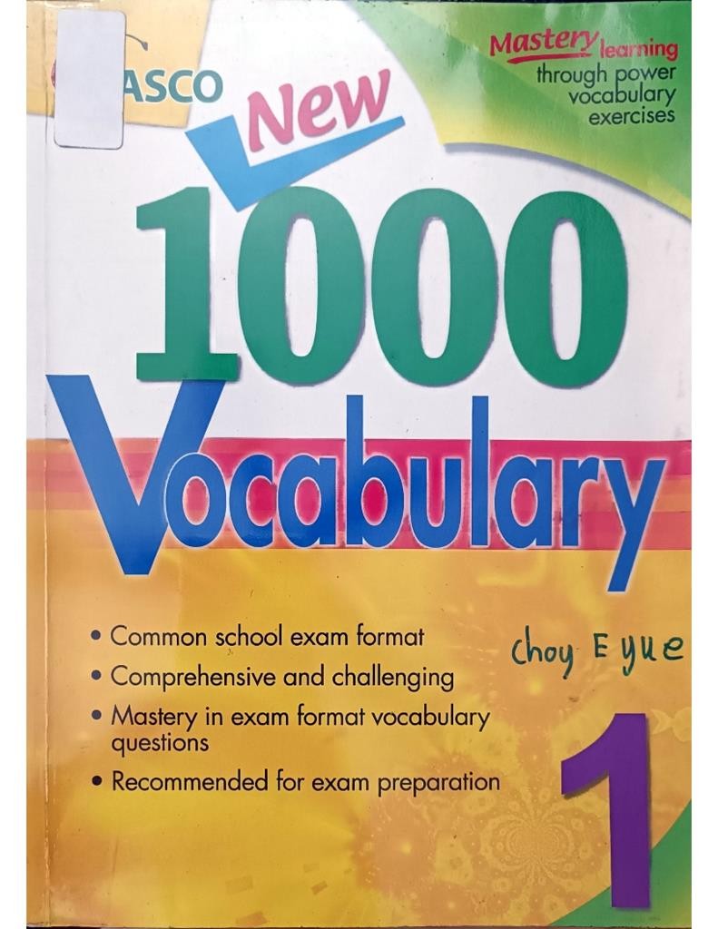 New 1000 Vocabulary 1