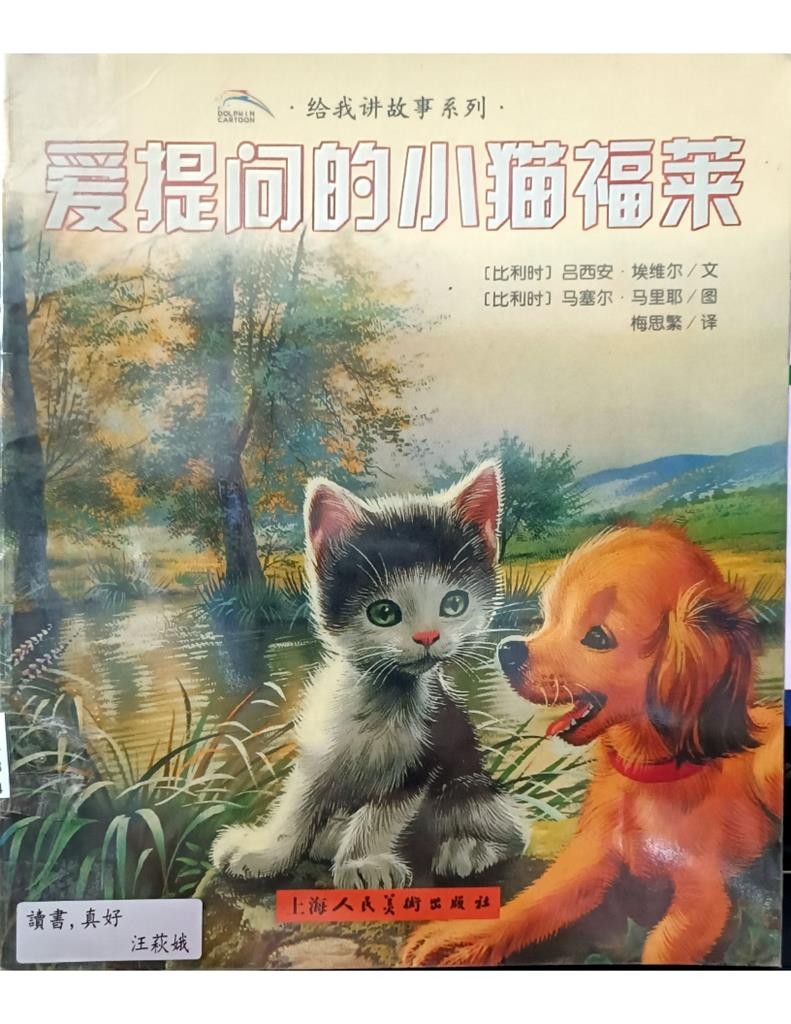 爱提问的小猫福莱