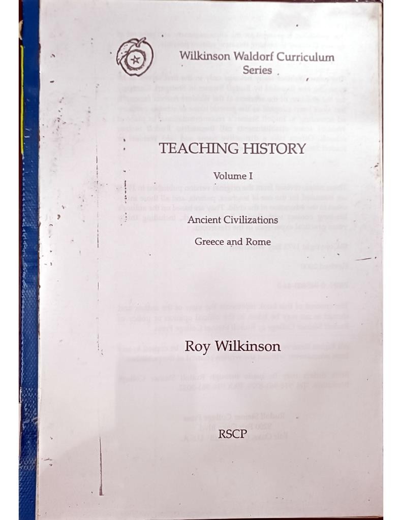 Teaching History Vol.I (Ancient Civilizations, Greece, Rome)