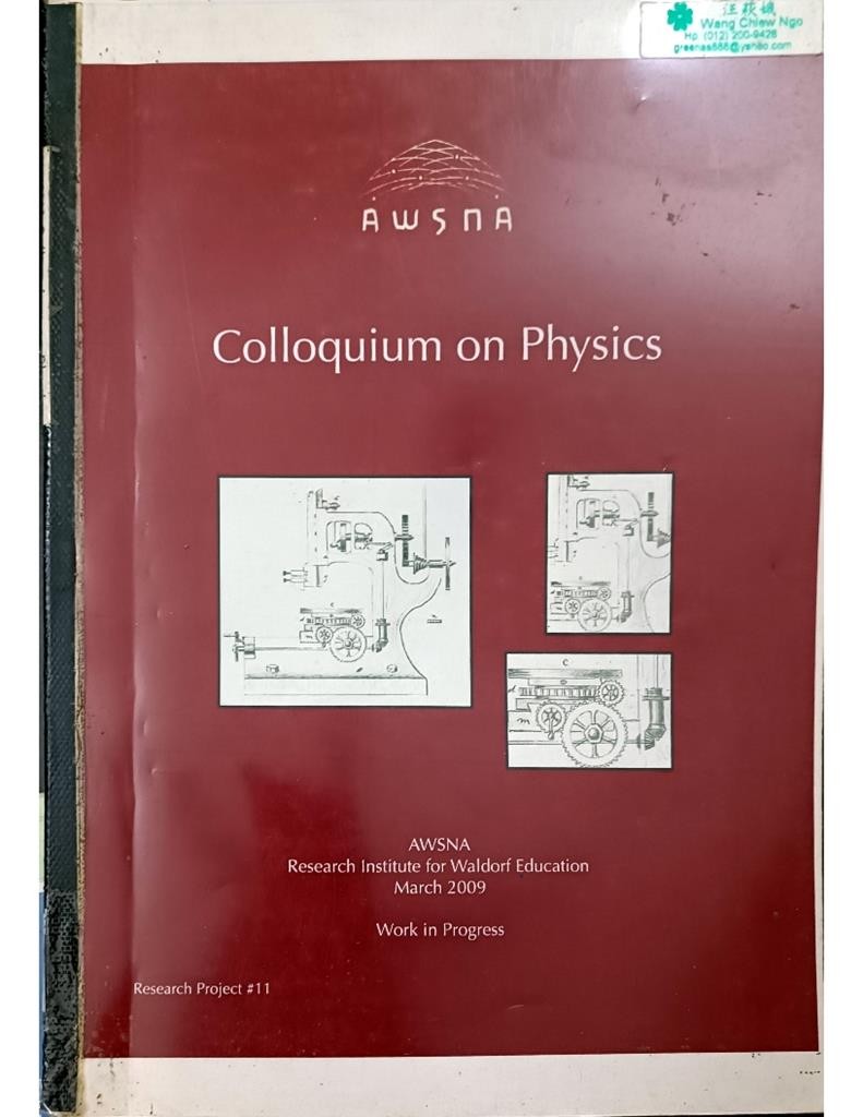 Colloquium on Physics