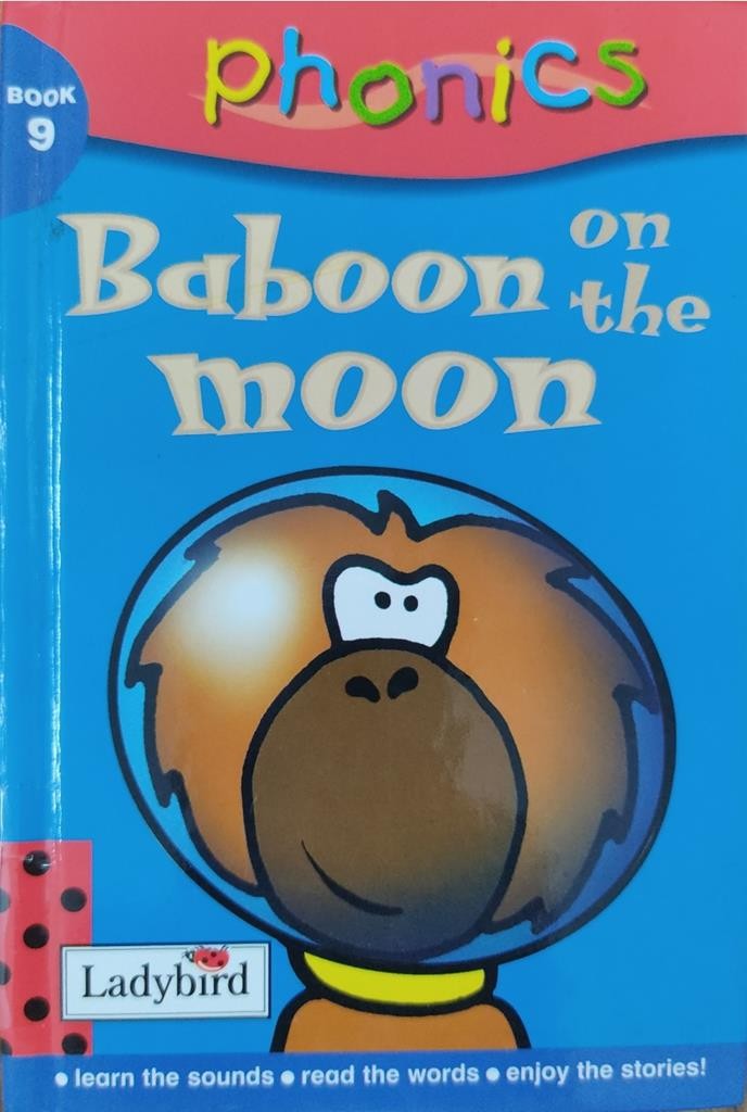 phonics Book 9: Baboon on the moon