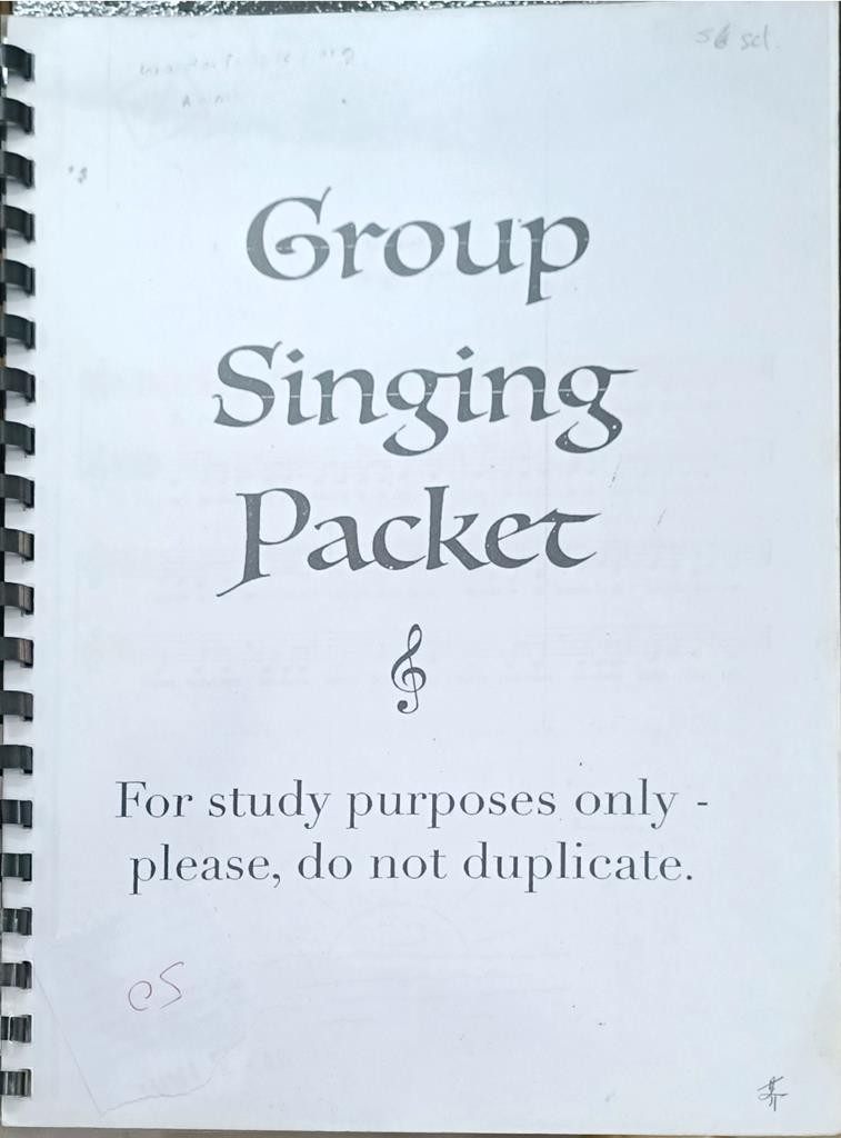 Group Singing Packet