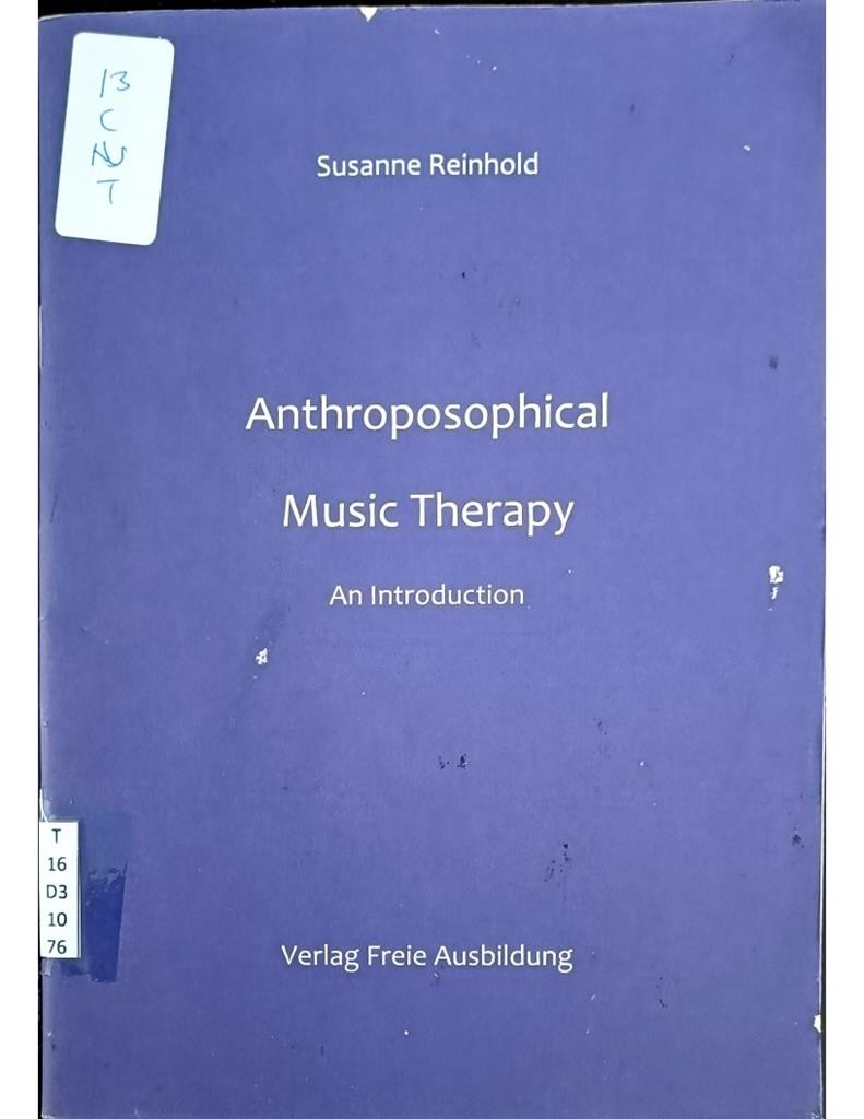 Anthroposophical Music therapy