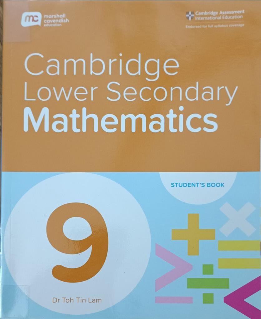 Cambridge Lower Secondary Mathematics - Student's  Book (Grade 9)