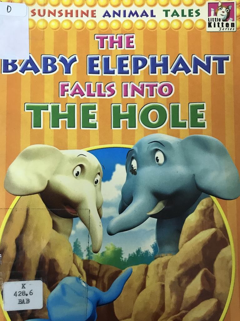 The Baby Elephant Falls Into The Hole